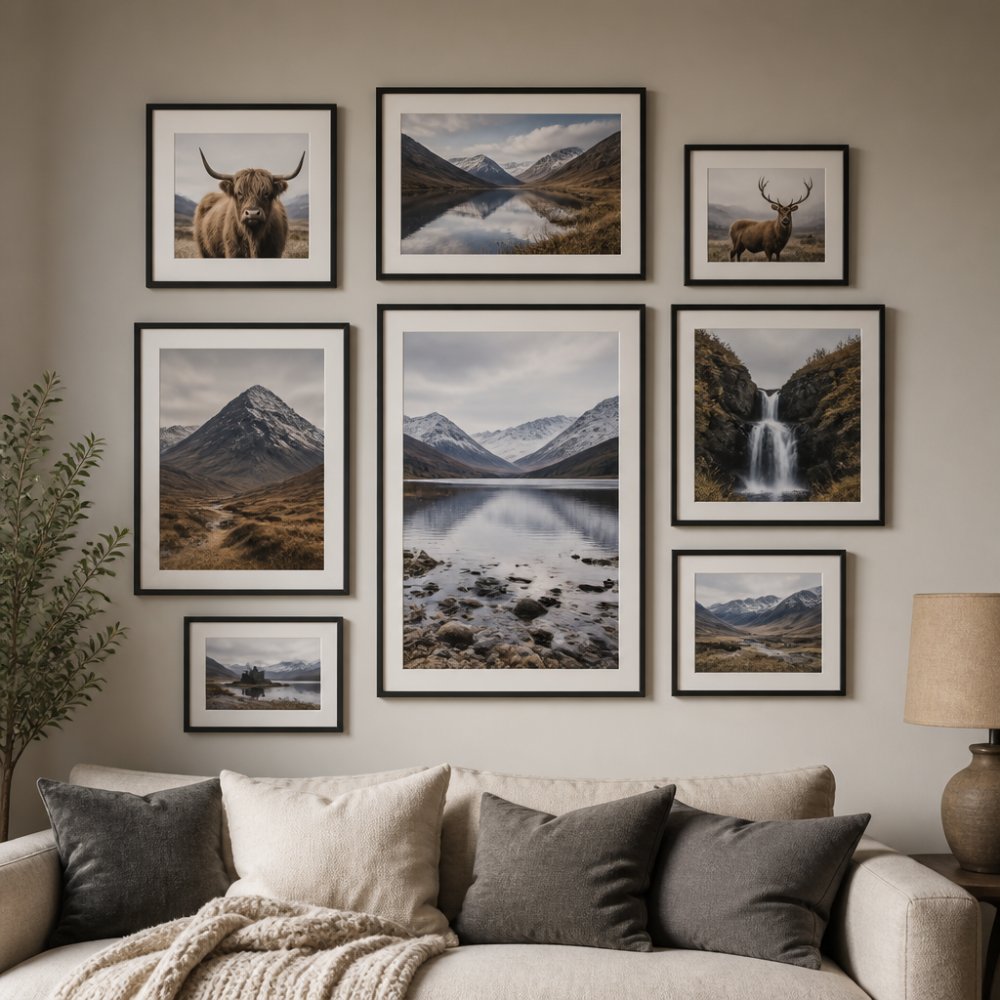 How to Create a Balanced Gallery Wall Layout