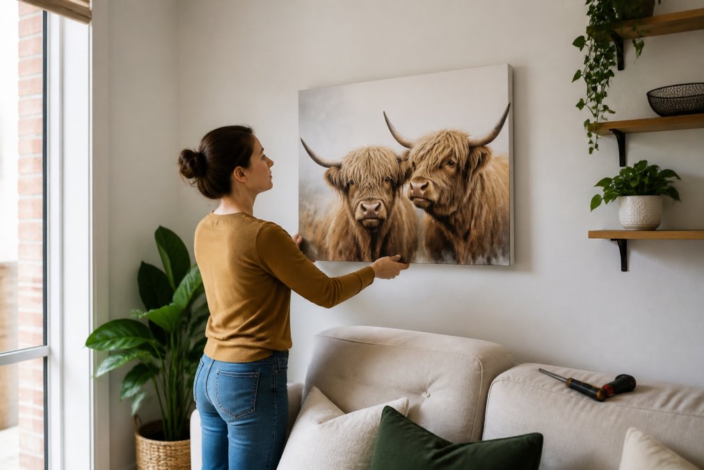 Tips for Hanging Art in Rented Homes