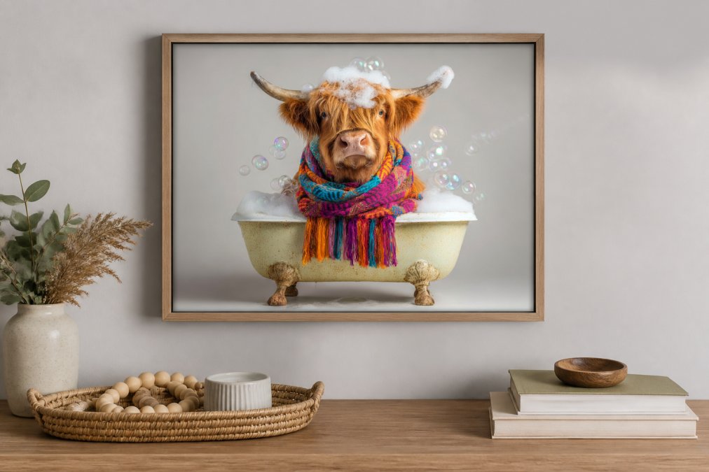 Whimsical Animal Portraits for Home Decor