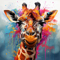 Billy the Giraffe canvas wall art