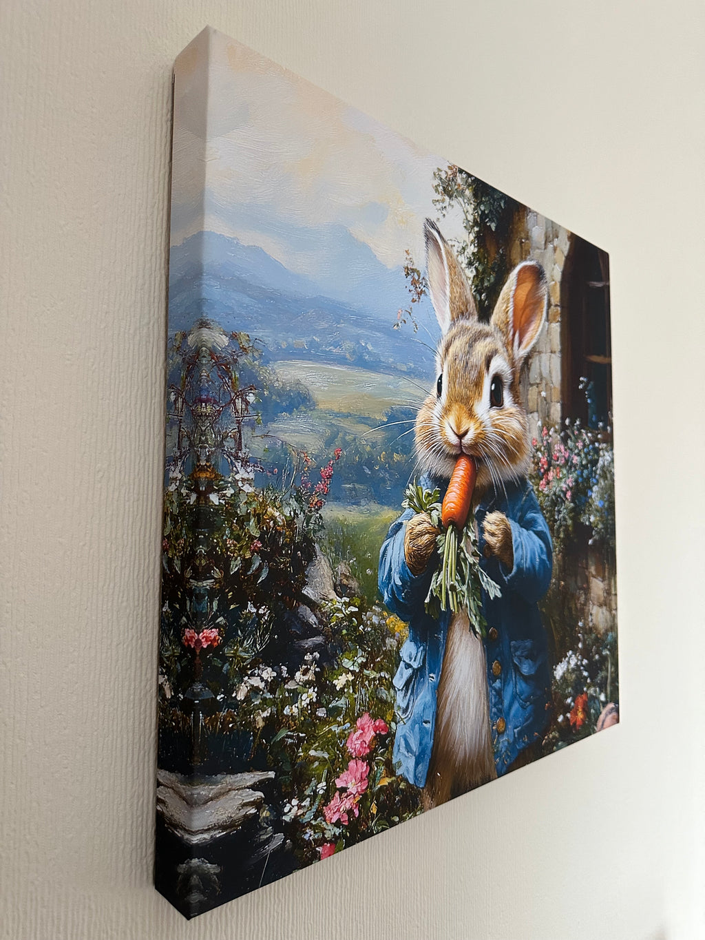 Peter- The Rabbit - Canvas Wall Art - Home Decor