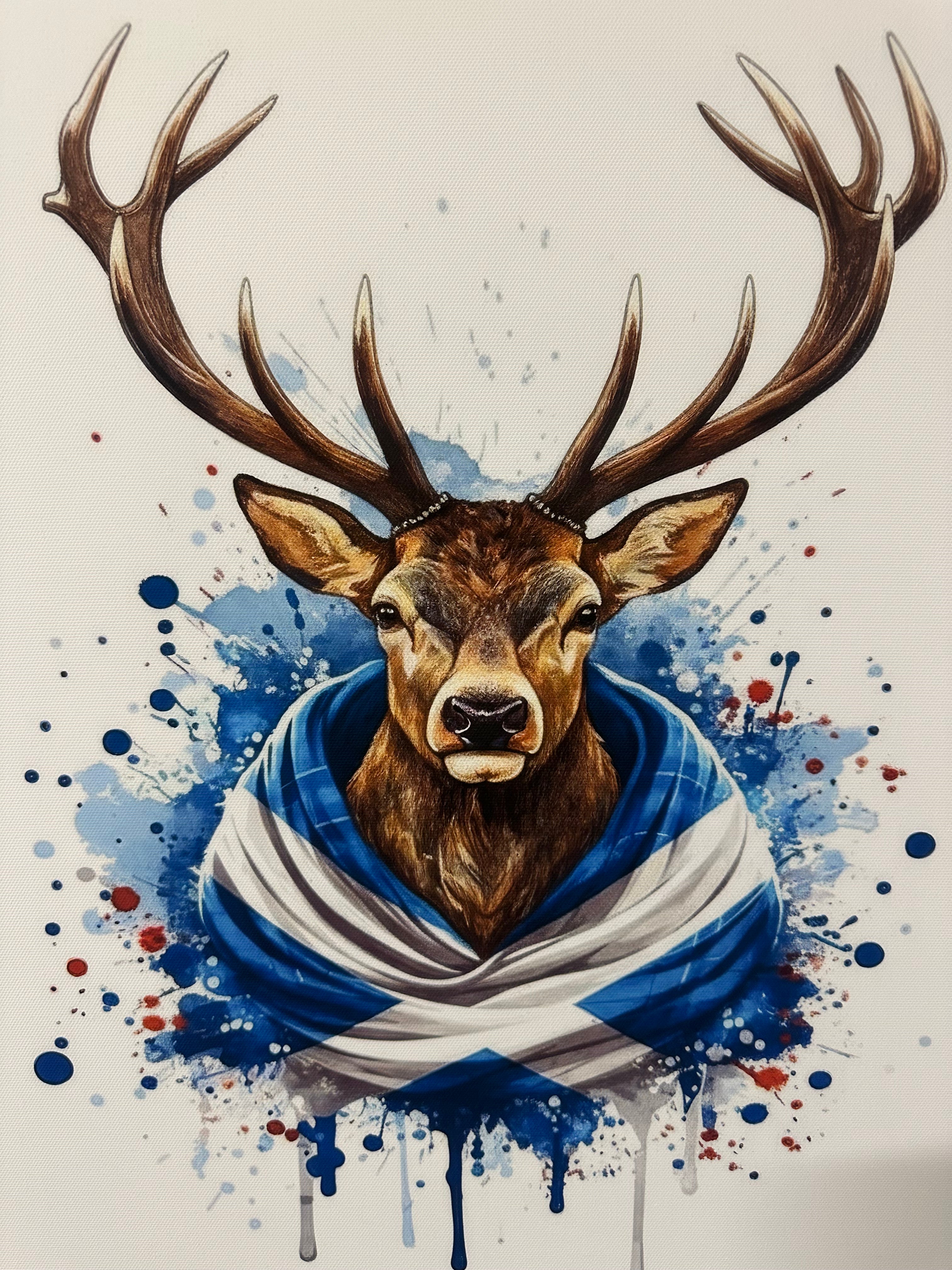 Scotland the rave highland stag 