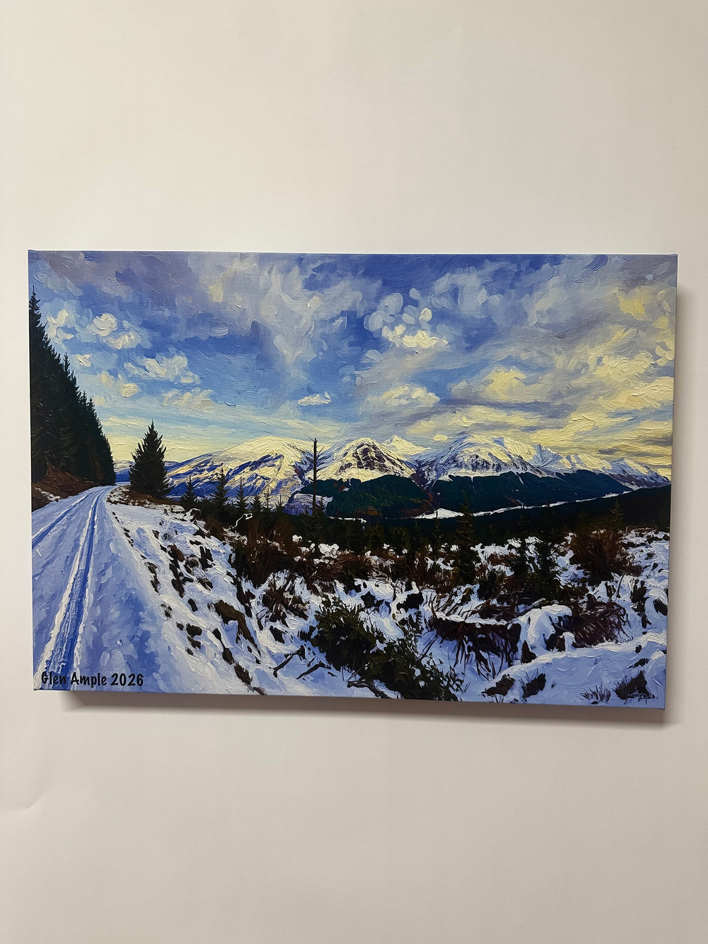 Glen Ample 2026 - Scottish Highland - Canvas Wall Art - Premium Home Decor