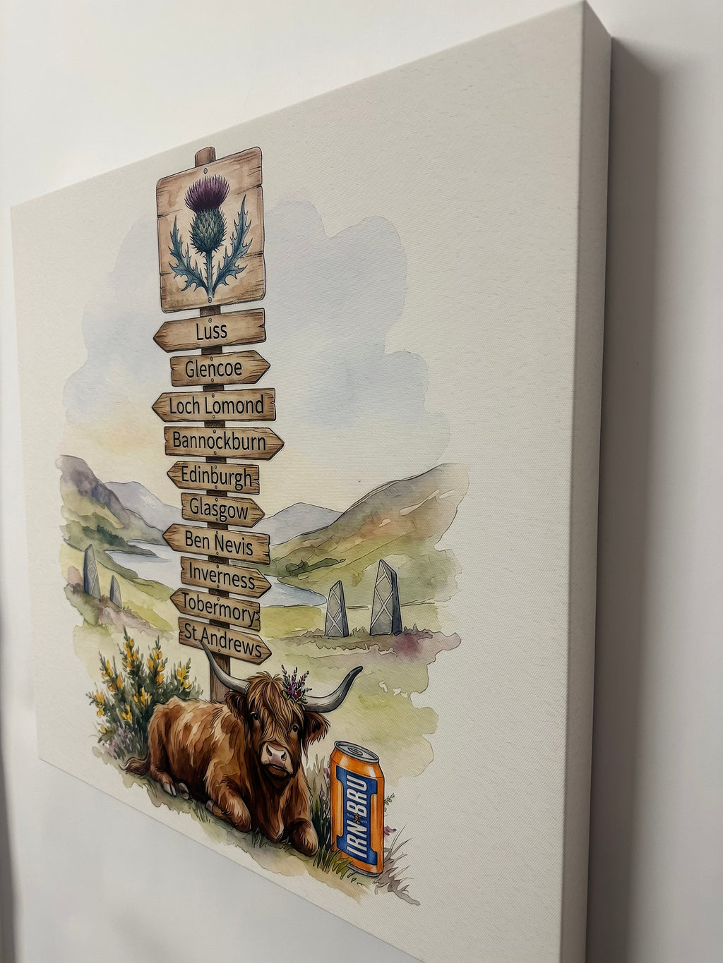 Scotland in watercolour