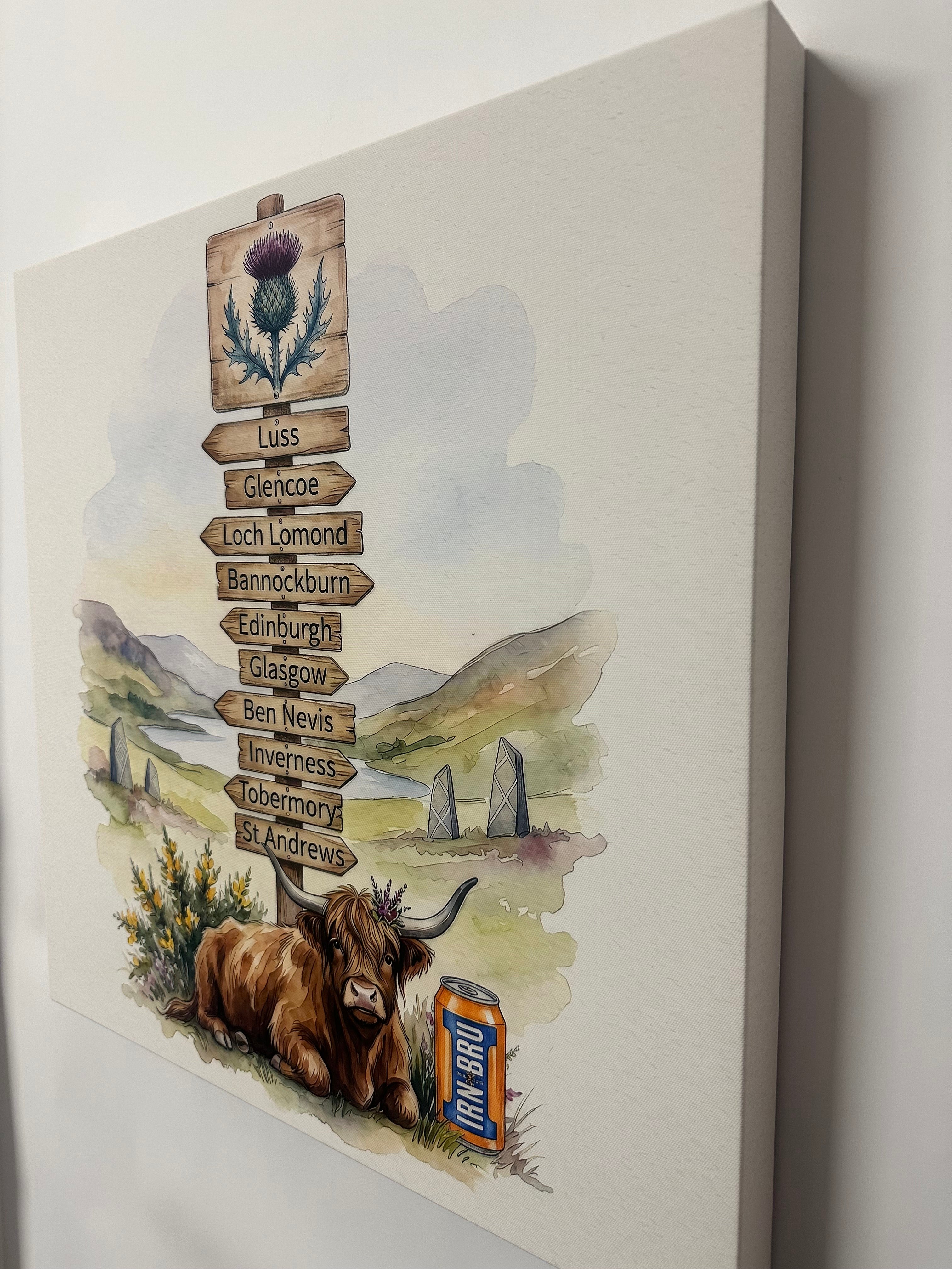 Scotland in watercolour