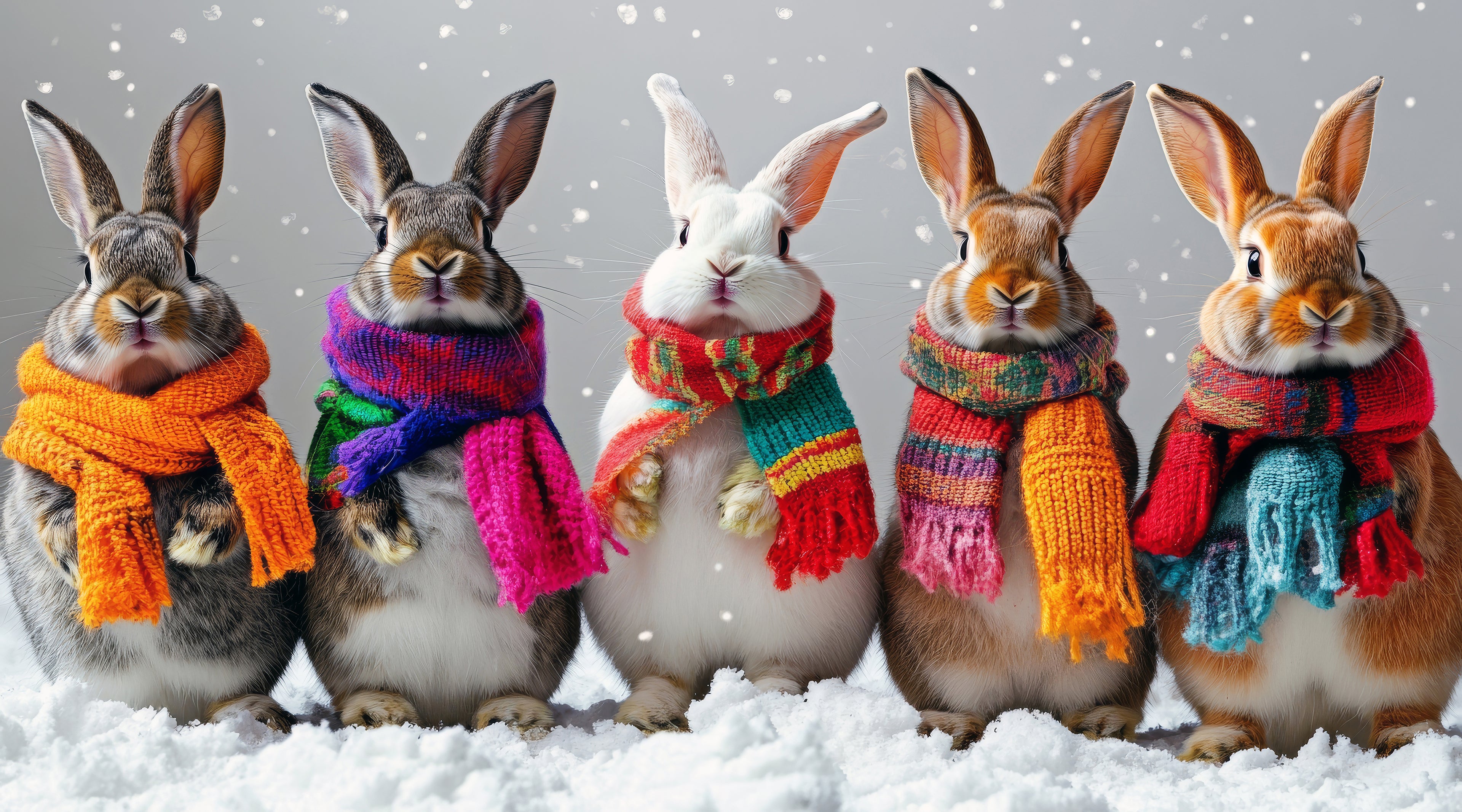 The Snuggle Squad - Canvas Wall Art - Premium Home Decor